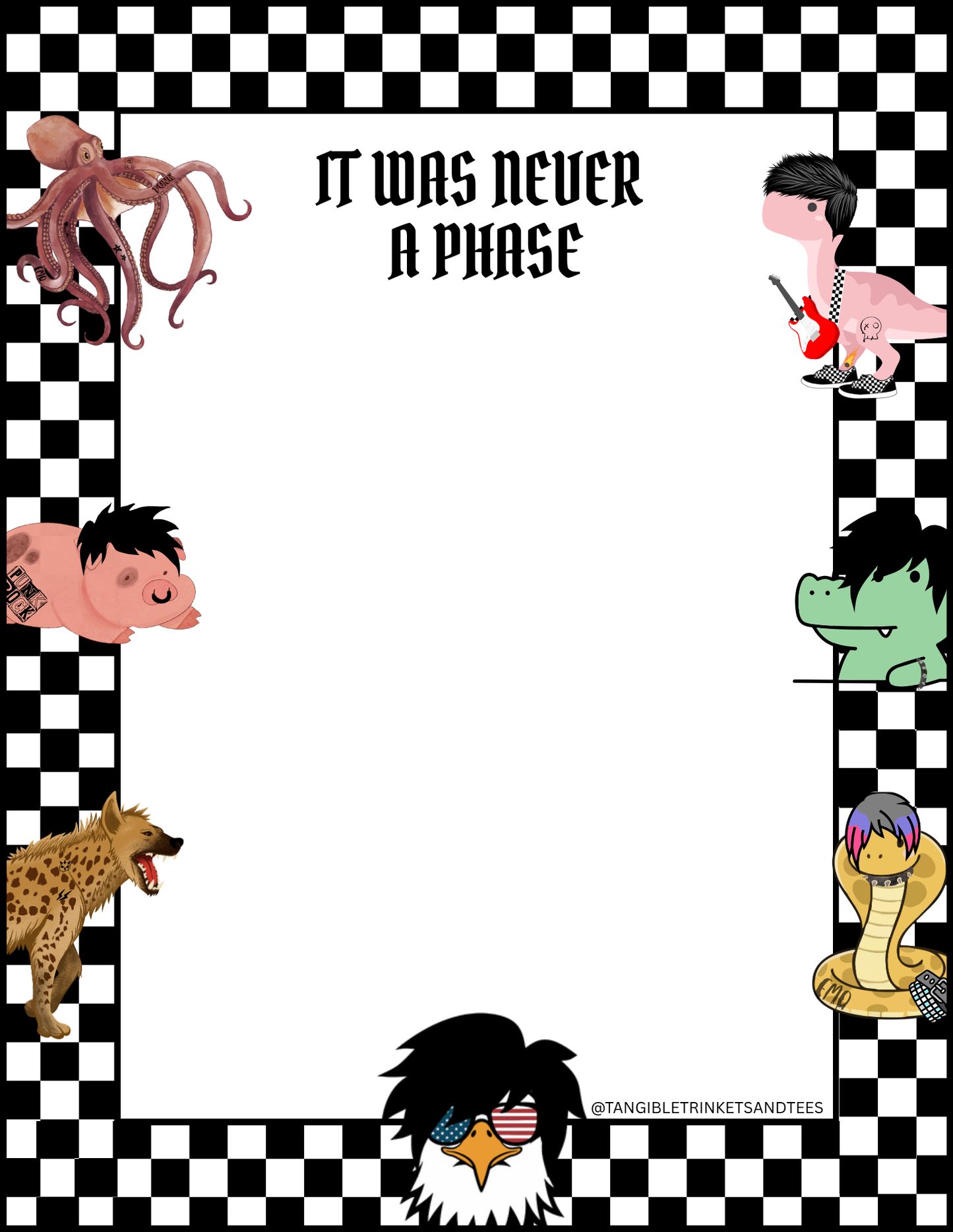 "It Was Never A Phase" Notepad