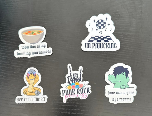 Elder Emo Sticker Pack