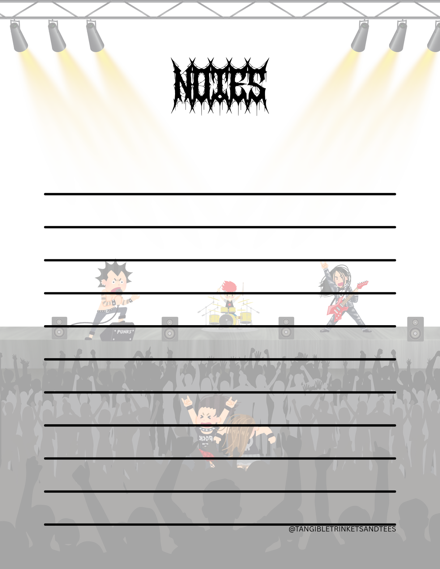 Mosh Pit Notepad