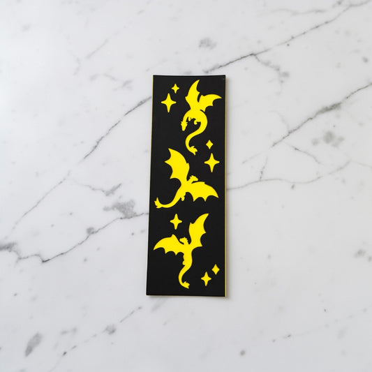 Dragons Cardstock Bookmark