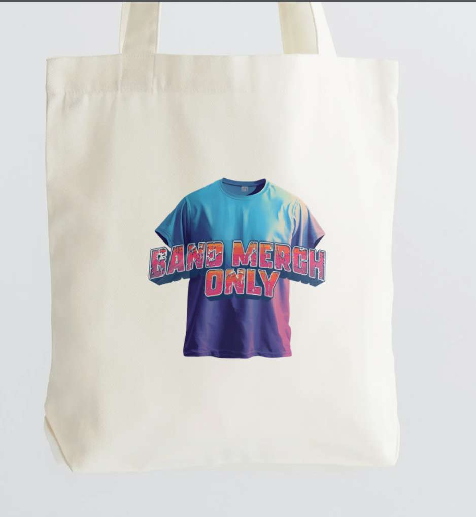 Band Merch Canvas Bag