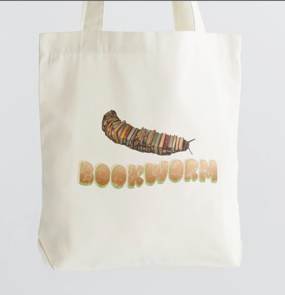 Bookworm Canvas Bag