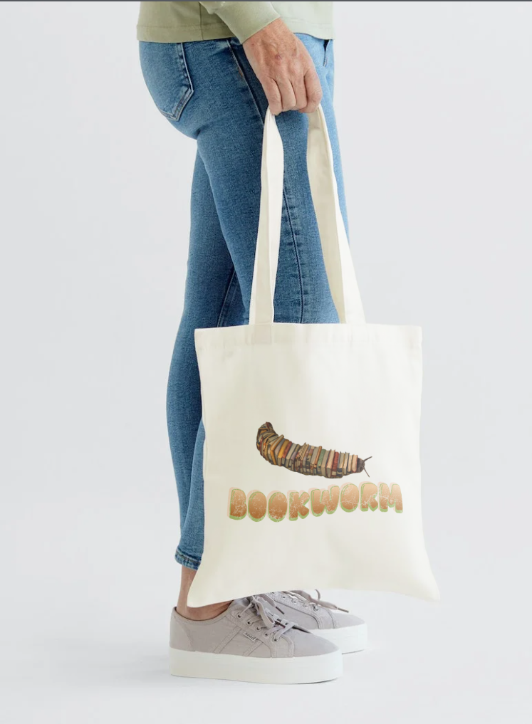 Bookworm Canvas Bag