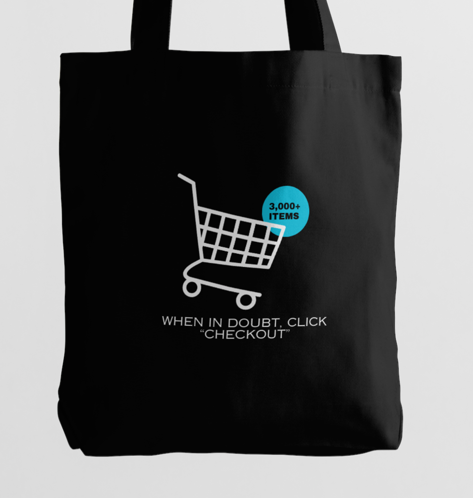 Click Checkout Canvas Bag