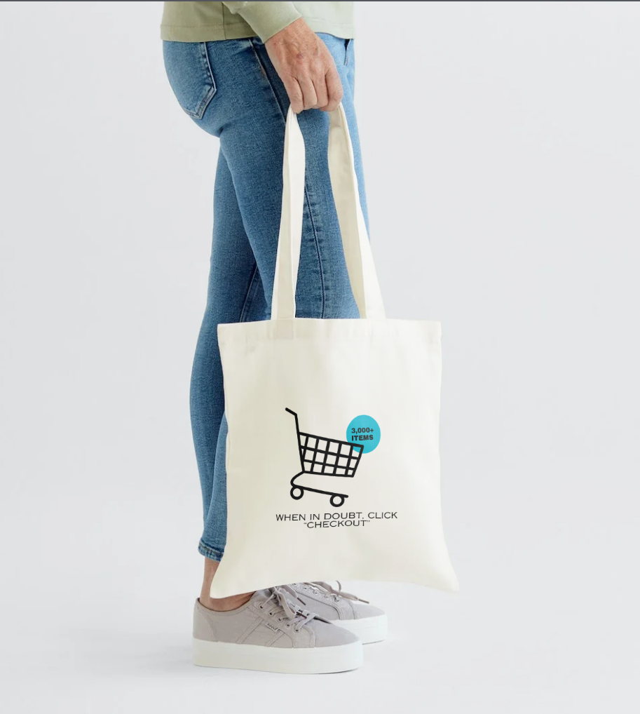 Click Checkout Canvas Bag