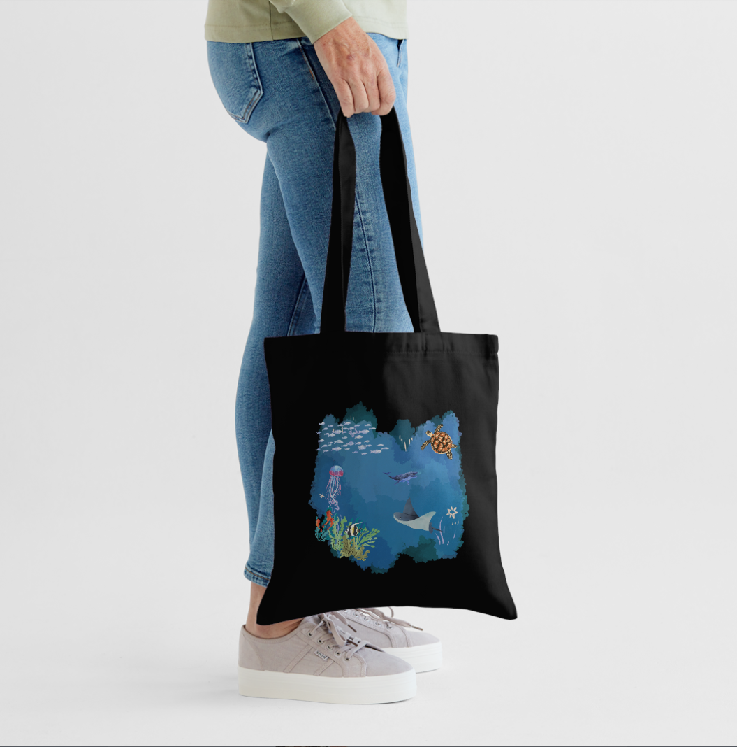 Ocean Scene Canvas Bag