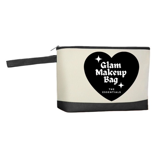 Glam Makeup Canvas Purse